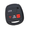 Lexus GX470 LX400 RX300 GS300 GS400 Silicone 3 Button Key Cover Case