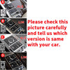 Range Rover L405 Middle Console Button Switch Sticker Silver (2013–2017)