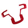 Ford F150 F250 F350 ABS Red Steering Wheel Button Cover (2017-2020)