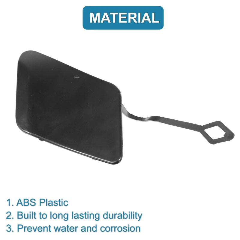 Mercedes-Benz C250 (2012-2014) Black Front Bumper Tow Hook Cover
