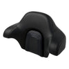 Harley Touring Street Road Glide Black Passenger Backrest Pad (14-24)