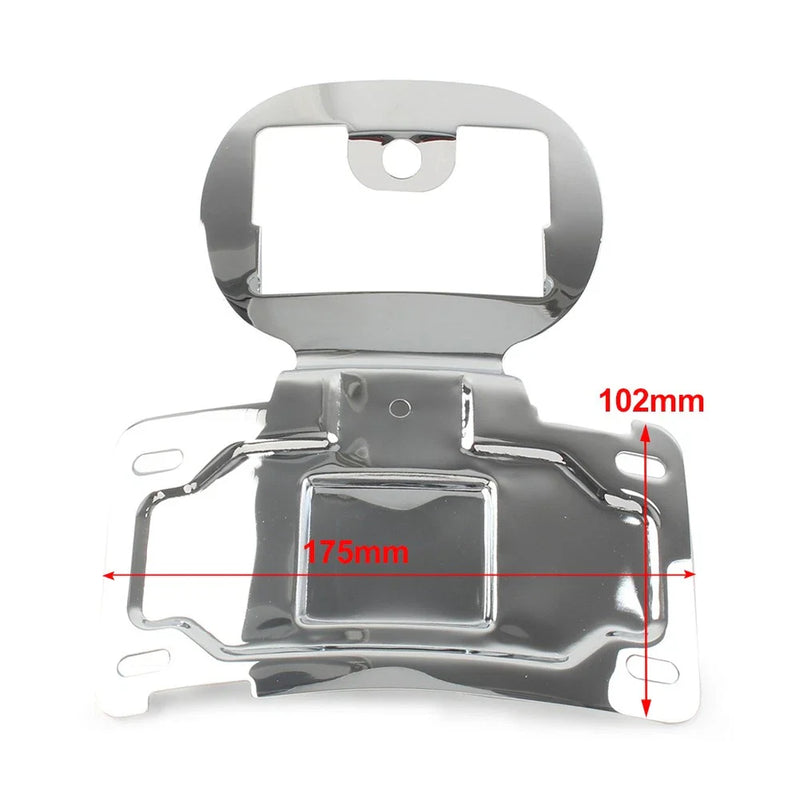 Harley Touring Motorcycle License Plate Relocation Bracket