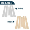 Toyota Prius 6 Pcs Door Pillar Window Trim (2005–2009)