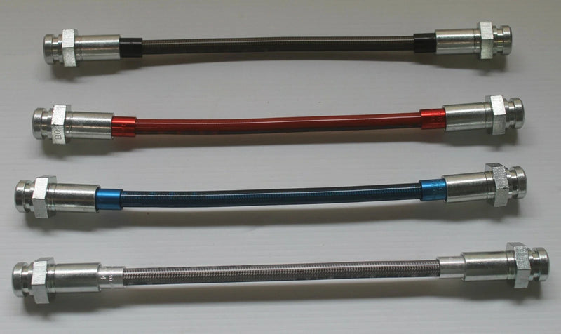 BA BF Falcon Ute XR6 Turbo XR8 Braided Brake Hose Set (4) (2002-2008)