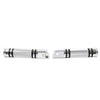 Harley Softail Fat Boy Chrome Rear Footboards Foot Pegs (2018-2023)