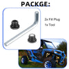 Polaris RZR Front Diff Fill & Drain Plug Kit w/Tool