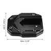 BMW Aluminum Alloy Motorcycle Kickstand Plate Pad / 1 Set /
