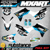 Honda CRF 125 Euro Style Graphics Kit Decal (2019-2022)