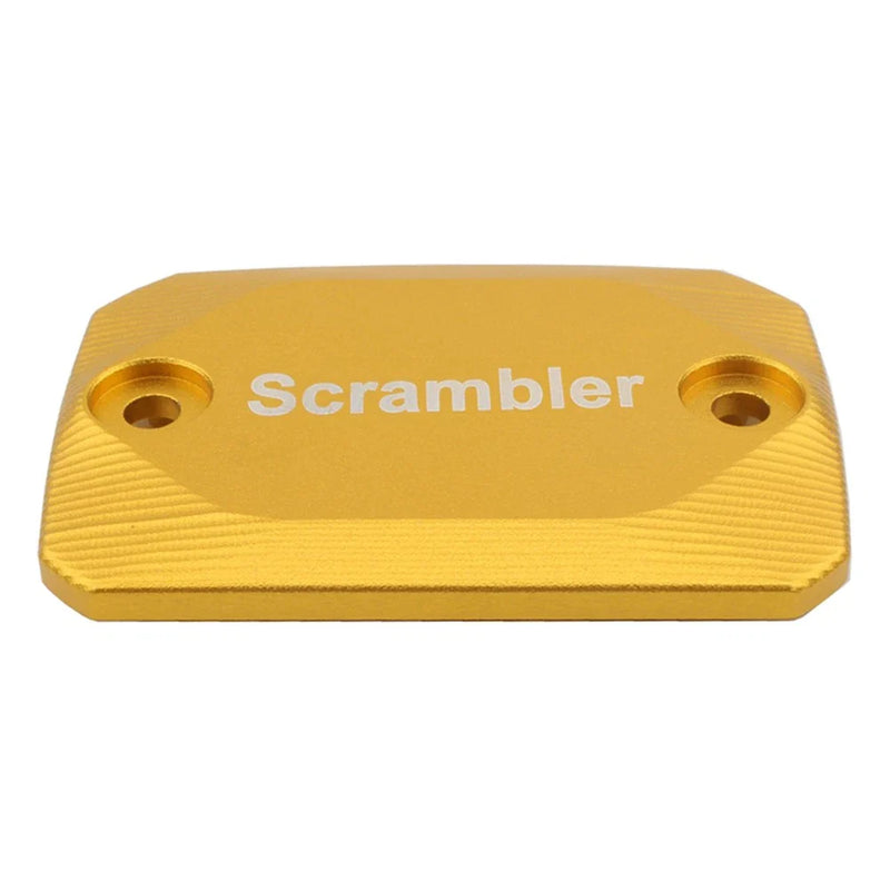 Ducati Scrambler 1100 Gold Brake Clutch Reservoir Cover Oil Pump Cap