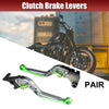 Kawasaki Z250SL Titanium Green Pair / 2 x / Motorcycle Brake Clutch Levers
