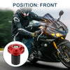 MC Front / 2pcs / Handlebar End Plug Aluminum Alloy Red 18-20mm 32mm