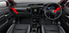 Toyota Hilux Revo, Fortuner Tweeter Speaker Hole Cover (2015-2022)