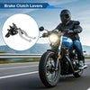 Honda Solid Silver Tone Levers Adjustable Short Brake Clutch