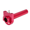 Motorcycle Grip / 22mm / Red Throttle Twist Handlebar Grip