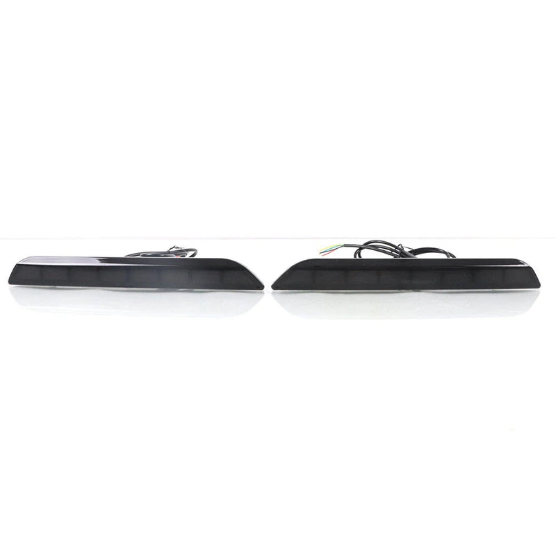 Ford Explorer GT-Style Smoked Rear Bumper Reflector Fog Brake Light (2020–2024)