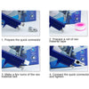 Airbrush - Blue HVLP H827 Spray Gun 600ml Cup 2.0mm Nozzle