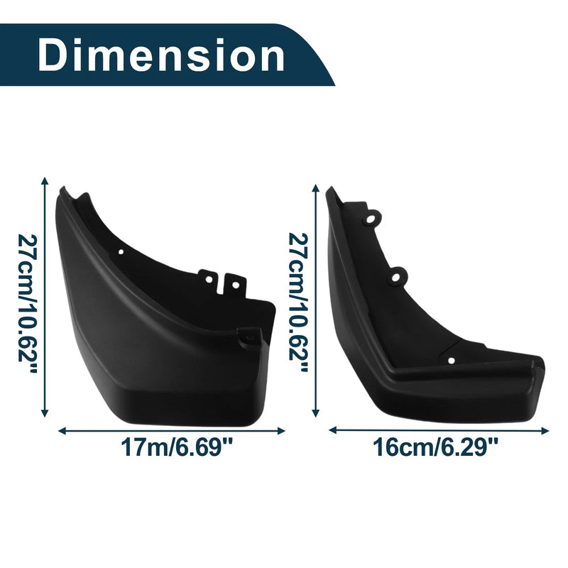 Land Rover Evoque Dynamic Mud Flaps Splash Guards (2012-2023)