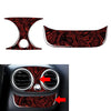 Mercedes Benz C Class Fire Red Rear Air Vent Outlet Covers (2015-2018)