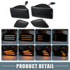 Jeep Wrangler 2 x Smoked Lens LED Side Marker Lights (2018-2023)