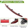 Ford Fusion (2019-2020) Red 1pc Rear Right Bumper Reflector