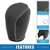Honda Civic 10th Gen (2016-2021) Black Gray Gear Shifting Knob Cover