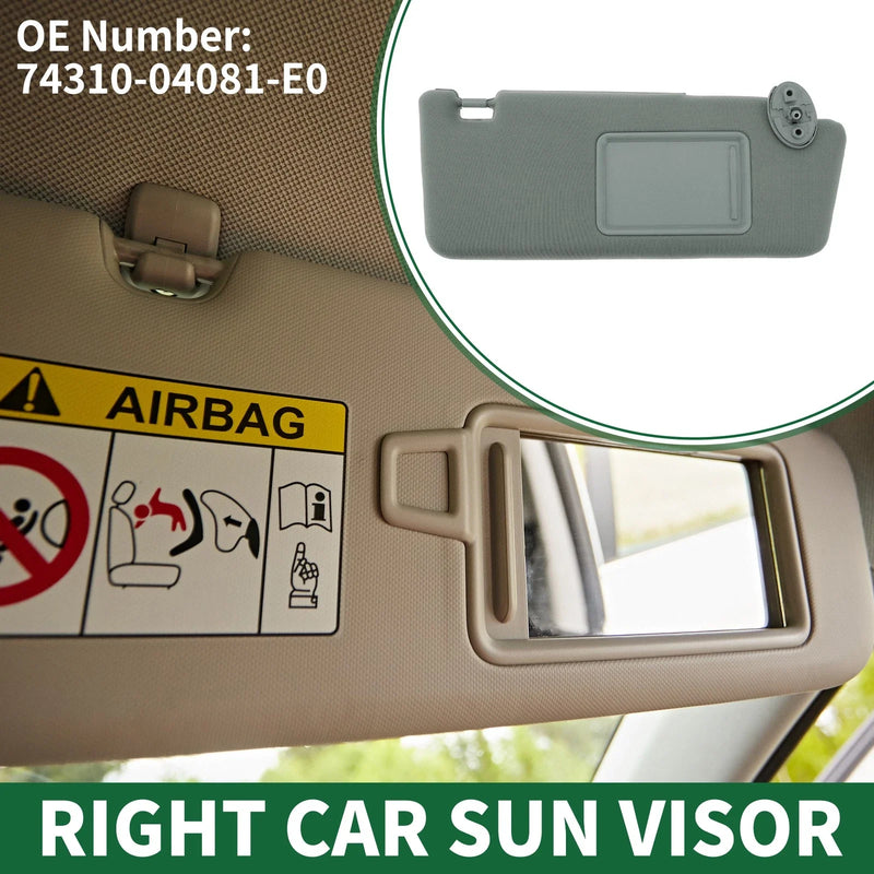 Toyota Tacoma Right Sun Visor (2005–2008)