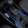 Toyota Corolla Blue Titanium Control Panel Cover Bezel (2019-2023)