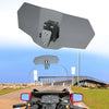 Motorcycle 28cm Windshield Gray Lens Windshield Extension