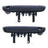 Suzuki Baleno 2 x Front Outer Door Handles Black (1995-2002)