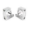 Harley 38MM Highway Crash Bar Mount Foot Peg Rest Clamp Bracket