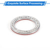 Land Rover Silver Tone Push Start Button Cover 4cm