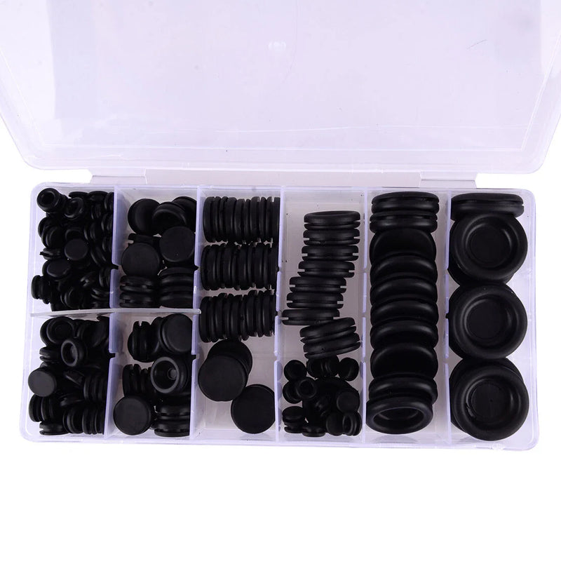 Firewall Hole Electrical Wire Gaskets 7 x Rubber Grommet Assortment