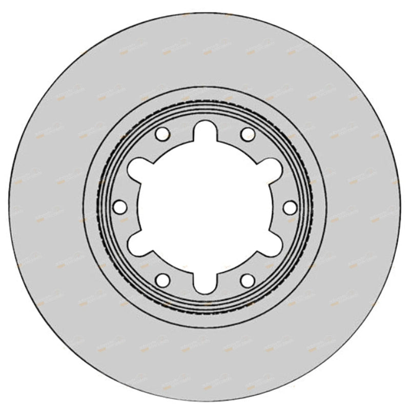 Nissan Patrol GU Front Disc Brake Rotors Pair (2001 - 2010)
