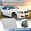 BMW 3 Series E90 Silver Tone Right Side Front Bumper Washer Nozzle Cover