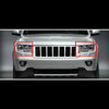 Jeep Grand Cherokee Left Front Headlight Lens Cover (2011-2013)