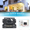 Various Models 12V-24V Metal LED Strip Light Dimmer Controller (N/A)