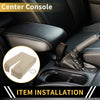 Toyota Tundra Microfiber Leather Beige Center Console Lid Armrest Cover