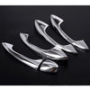 Benz C W204 2015-2017 4pcs Chrome Outer Door Handle Cover Trim Fit