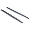 Universal Fit Matte Black Side Skirt Extension Splitter (No Year)