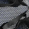 XL Black Blue Motorcycle Net Mesh Breathable Protector Cushion Seat Cover