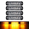 Grill Breakdown Beacon 10 x Amber Recovery Strobe 6 LED Lights