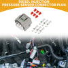 Toyota 6 Pin Diesel Injection Pressure Sensor Connector Plug 1 Set