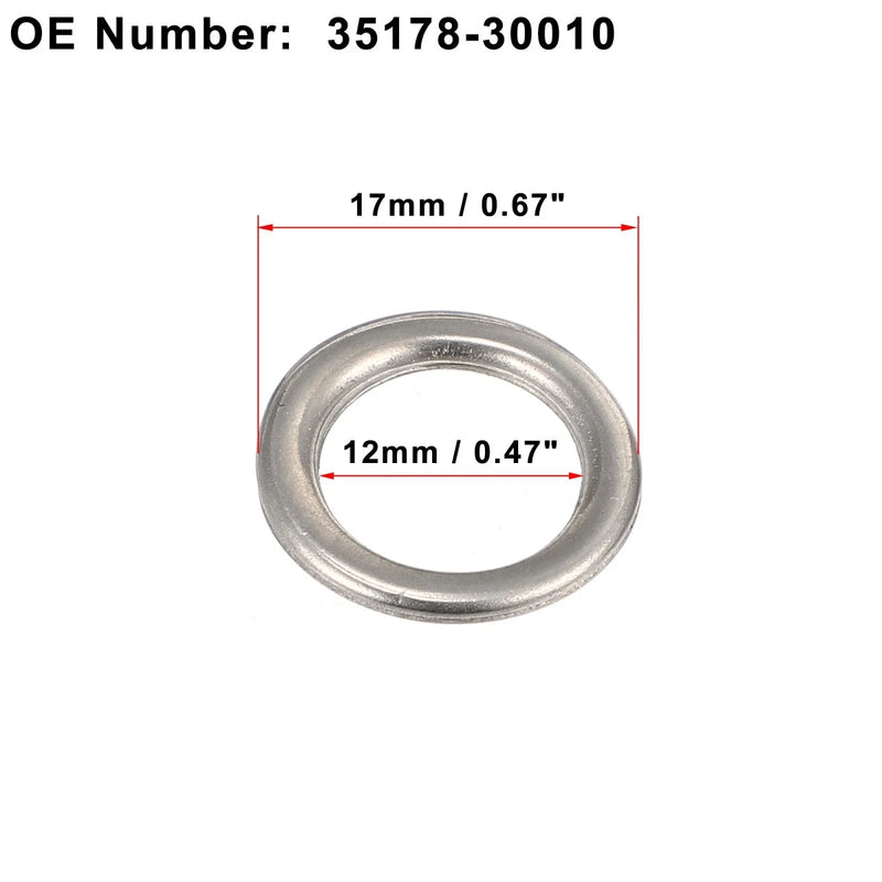 Toyota Tacoma 15pcs M12 Engine Oil Drain Screw Gasket (2009-2019)