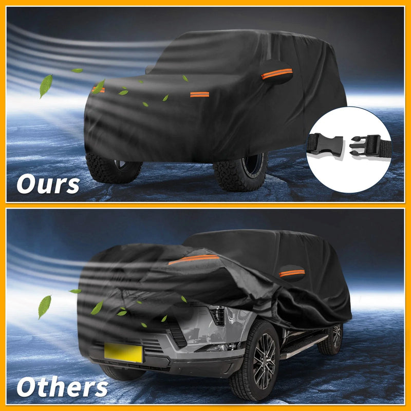 Lexus GX (2010-2023) - Black 190T-PU Waterproof All Weather Car Cover
