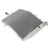 Kawasaki ZZR600 ZX600J Silver Aluminum Radiator Cooler (2005-2008)