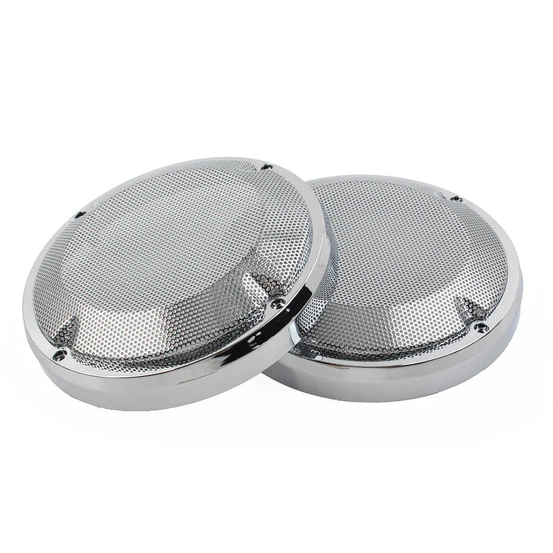 Harley Touring Electra 6.5" Saddlebag Lid Speaker Grill Covers (1983-2020)