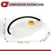 Chrysler 200 Coolant Expansion Overflow Tank with Cap (2011-2014)