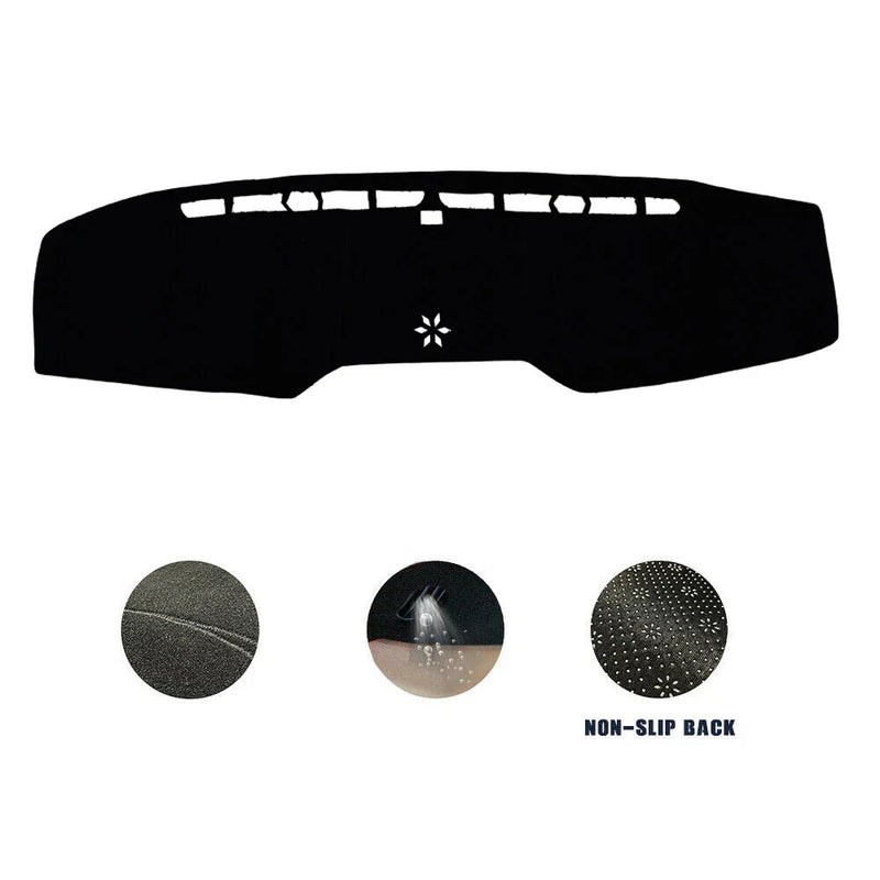 Ford Mustang Coupe 2015-2023 Dashboard Cover Black Non-Slip Dash Mat