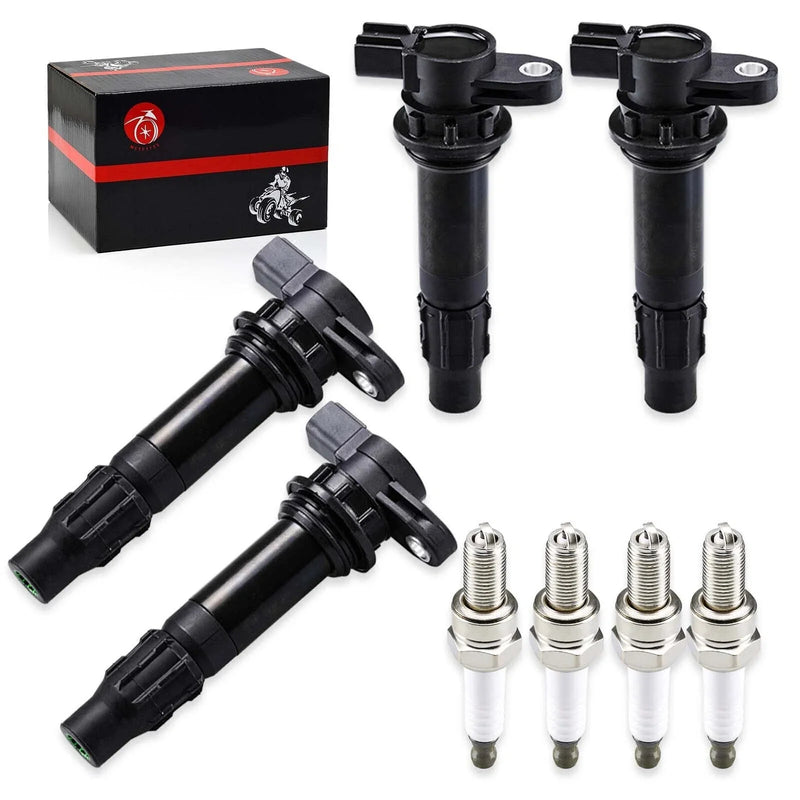 Yamaha WaveRunner FX / FX1000 HO 2004-2008 with Spark Plug Ignition Coils 4Pcs