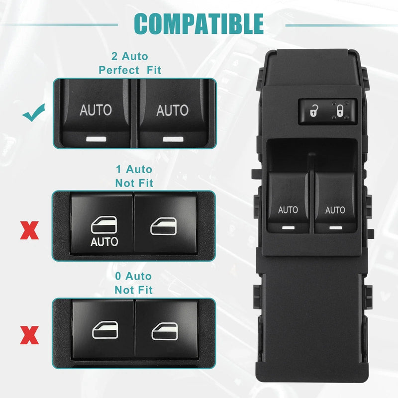 Dodge Challenger Driver Side Master Power Window Switch (2011-2014)